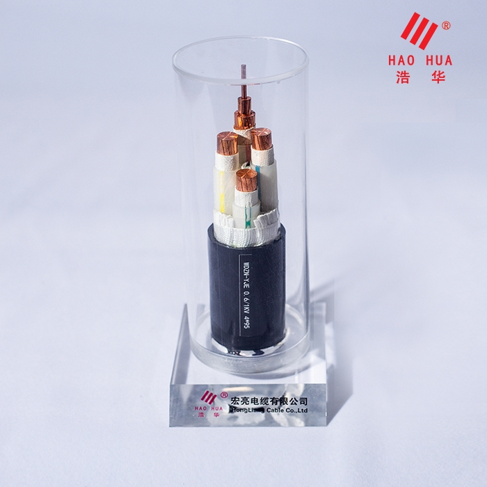 重庆低烟无卤电缆 WDZN-YJE 0.6/1KV 4×95